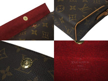 Load image into Gallery viewer, 極美品 LOUIS VUITTON ルイヴィトン レシタル ハンドバッグ M51900 モノグラムキャンバス ブラウン 中古 4c071509