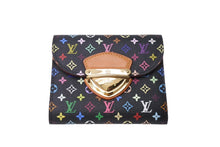 Load image into Gallery viewer, 極美品 LOUIS VUITTON ルイヴィトン モノグラムマルチカラー ポルトフォイユ コアラ 財布 廃番 ブラック M58087 村上隆 中古 4c071510