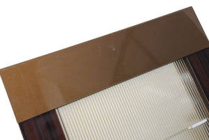 GUCCI Gucci Display Not for Sale Miscellaneous Goods Holder Rare Brand Logo Brown Wood Plastic Good Condition Used 4c071522