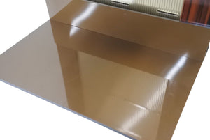 GUCCI Gucci Display Not for Sale Miscellaneous Goods Holder Rare Brand Logo Brown Wood Plastic Good Condition Used 4c071522