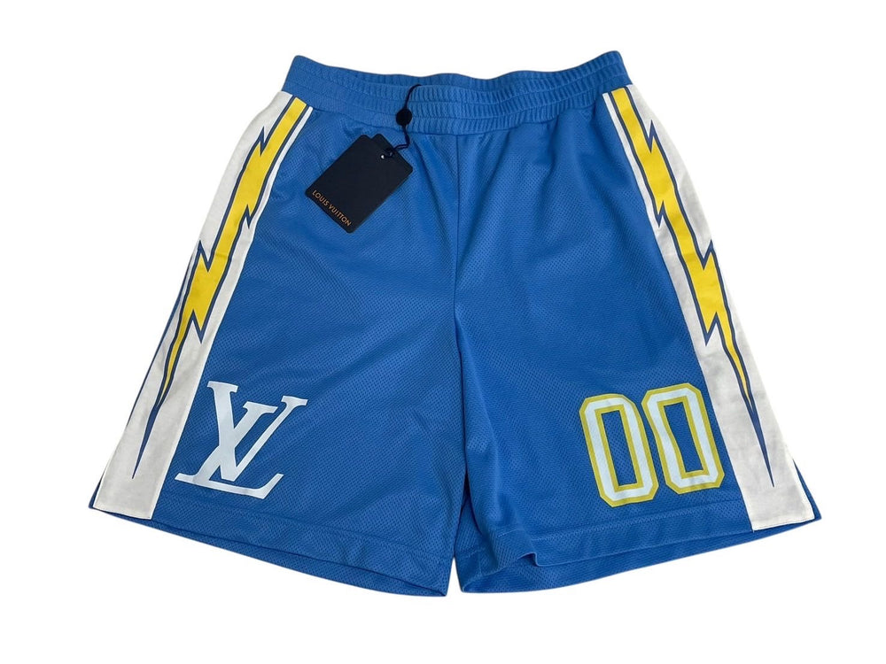 Very Good Condition LOUIS VUITTON Sporty Jersey Short Sports Jersey Shorts RM221 Size S Mesh 22SS Used 4c071539