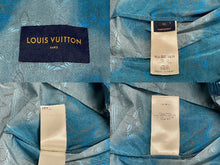 Load image into Gallery viewer, 極美品 LouisVuitton ルイヴィトン 2054プリーテッドウインドブレーカー RM221M JLO HMB26W ポリアミド ナイロン ブルー 50 中古 4c071540