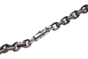 CHROME HEARTS クロムハーツ PAPER CHAIN NECKLACE 18 ペーパーチェーン ネックレス 約46cm 約34.4g シルバ−925 美品 中古 4c071558