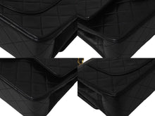 Load image into Gallery viewer, CHANEL シャネル マトラッセ23 Wフラップ チェーン ショルダーバッグ ラムスキン 2番台 ブラック ゴールド金具 美品 中古 4c071593