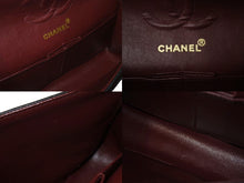 Load image into Gallery viewer, CHANEL シャネル マトラッセ23 Wフラップ チェーン ショルダーバッグ ラムスキン 1番台 ブラック ゴールド金具 美品 中古 4c071594