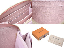 画像をギャラリービューアに読み込む, 極美品 LOUIS VUITTON ルイヴィトン Damier Azur ダミエ アズール ジッピーコインパース ペールピンク N60229 中古 4c071598