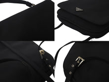 Load image into Gallery viewer, PRADA プラダ MINI NYLON BACK PACK ミニナイロン バックパック レディース ブラック 美品 中古 4c071603