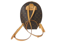 Load image into Gallery viewer, LOUIS VUITTON ルイヴィトンエリプス サック アド モノグラム リュック M51125 PVC ブラウン ゴールド金具 美品 中古 4c071609