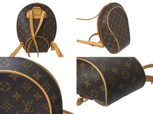 Load image into Gallery viewer, LOUIS VUITTON ルイヴィトンエリプス サック アド モノグラム リュック M51125 PVC ブラウン ゴールド金具 美品 中古 4c071609