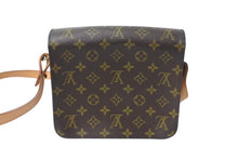 画像をギャラリービューアに読み込む, LOUIS VUITTON ルイヴィトン カルトシエールGM ショルダーバッグ M51252 モノグラムキャンバス ブラウン 美品 中古 4c071610