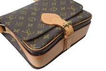 画像をギャラリービューアに読み込む, LOUIS VUITTON ルイヴィトン カルトシエールGM ショルダーバッグ M51252 モノグラムキャンバス ブラウン 美品 中古 4c071610