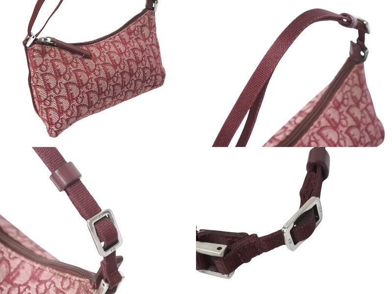 Christian Dior サドルポーチ ガリアーノ期ヴィンテージ トロッター ChristianDior クリスチャンディオール サドルポーチ ワンショルダー