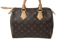 画像をギャラリービューアに読み込む, 極美品 LOUIS VUITTON ルイヴィトン ハンドバッグ スピーディ25 モノグラム M41109 ゴールド金具 中古 4c071620