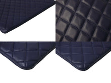 Load image into Gallery viewer, 極美品 CHANEL シャネル クラッチバッグ 22番台 ココマーク キルティング キャンバス ネイビー シルバー金具 中古 4c071628