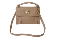 画像をギャラリービューアに読み込む, SAINT LAURENT PARIS サンローランパリ ミューズトゥ ハンドバッグ ショルダーバッグ 313499 レザー ベージュ 美品 中古 4c071630