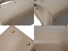 画像をギャラリービューアに読み込む, SAINT LAURENT PARIS サンローランパリ ミューズトゥ ハンドバッグ ショルダーバッグ 313499 レザー ベージュ 美品 中古 4c071630