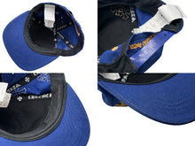 画像をギャラリービューアに読み込む, CHROME HEARTS クロムハーツ キャップ ベースボールキャップ クロスパッチ CHロゴ刺繍 シルバー 925 ブルー オレンジ 美品 中古 4c071660