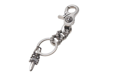 CHROME HEARTS クロムハーツ CLP CHN XFANCY ショートエクストラファンシーリンク キーリング 約54.5g 2リンク 美品 中古 4c071661