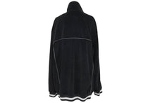 画像をギャラリービューアに読み込む, SEAN JOHN ショーンジョン veroa jacket ベロアトラック ジャケット サイズ XL ブラック コットン 美品 中古 4c071677
