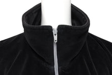 画像をギャラリービューアに読み込む, SEAN JOHN ショーンジョン veroa jacket ベロアトラック ジャケット サイズ XL ブラック コットン 美品 中古 4c071677