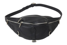 画像をギャラリービューアに読み込む, 極美品 CHROME HEARTS クロムハーツ ショルダーバッグ レザー シルバー925 ブラック スナットバック 鞄 カバン 中古 4c071679