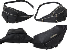 画像をギャラリービューアに読み込む, 極美品 CHROME HEARTS クロムハーツ ショルダーバッグ レザー シルバー925 ブラック スナットバック 鞄 カバン 中古 4c071679