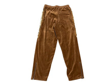 Load image into Gallery viewer, DOUBLET ダブレット LINED CHAOS EMBROIDERY TRACK PANTS カオス トラックパンツ キャメル サイズ M 美品 中古 4c071689