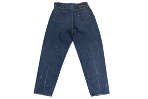 DOUBLET ダブレット DAMEGED SILK DENIM PANTS ダメージシルク デニム パンツ サイズ S インディゴ 美品 中古 4c071690