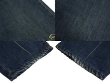 Load image into Gallery viewer, DOUBLET ダブレット DAMEGED SILK DENIM PANTS ダメージシルク デニム パンツ サイズ S インディゴ 美品 中古 4c071690