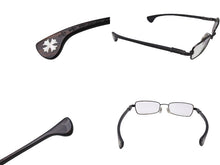 画像をギャラリービューアに読み込む, CHROMEHEARTS クロムハーツ TE-WA-TeII 眼鏡 メガネ 度入り アイウェア プラスチック シルバー925 ブラック 美品 中古 4c071697