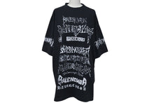 Load image into Gallery viewer, BALENCIAGA バレンシアガ 24SS DIY METAL 半袖Ｔシャツ ブラック ダイ メタル ロゴ 641675 サイズS 美品 中古 4c071701