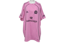 Load image into Gallery viewer, BALENCIAGA バレンシアガ 24SS PARIS SOCCER 半袖Ｔシャツ ピンク パリス サッカー オーバーサイズ 777705 サイズ1 美品 中古 4c071704