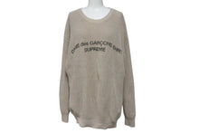 Load image into Gallery viewer, Supreme シュプリーム COMME des GARCONS KNIT SWEATER コムデギャルソン ニットセーター ベージュ L 美品 中古 4c071706