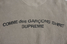 Load image into Gallery viewer, Supreme シュプリーム COMME des GARCONS KNIT SWEATER コムデギャルソン ニットセーター ベージュ L 美品 中古 4c071706