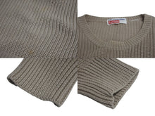 Load image into Gallery viewer, Supreme シュプリーム COMME des GARCONS KNIT SWEATER コムデギャルソン ニットセーター ベージュ L 美品 中古 4c071706