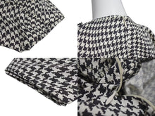 Load image into Gallery viewer, GANNI ガニー Houndstooth pattern blouse 千鳥柄 ブラウス レディース サイズ 34 コットン 100% 美品 中古 4c071712