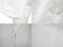 画像をギャラリービューアに読み込む, COMME DES GARCONS コムデギャルソン JACKET ジャケット レディース XS ホワイト ポリエステル RI-J027 美品 中古 4c071722