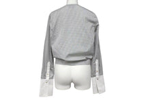 Load image into Gallery viewer, 極美品 MONOGRAPHIE モノグラフィー check shirt チェックシャツ レディース サイズ XS コットン 100% 中古 4c071725