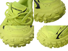 Load image into Gallery viewer, BALENCIAGA バレンシアガ BOUNCER SNEAKER バウンサー スニーカー ニオンイエロー サイズ 27cm 美品 中古 4c071729