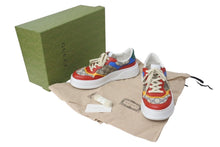 Load image into Gallery viewer, GUCCI グッチ Multi color Slip Low cut sneaker マルチカラー スリップ スニーカー サイズ7 726828 美品 中古 4c071732