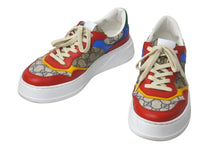 Load image into Gallery viewer, GUCCI グッチ Multi color Slip Low cut sneaker マルチカラー スリップ スニーカー サイズ7 726828 美品 中古 4c071732