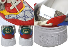 Load image into Gallery viewer, GUCCI グッチ Multi color Slip Low cut sneaker マルチカラー スリップ スニーカー サイズ7 726828 美品 中古 4c071732