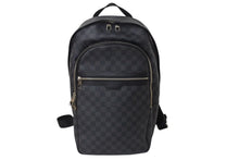 画像をギャラリービューアに読み込む, 極美品 LOUISVUITTON ルイヴィトン ミカエル バックパック リュック N58024 ダミエグラフィット ブラック 中古 4c071733