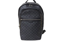 画像をギャラリービューアに読み込む, 極美品 LOUISVUITTON ルイヴィトン ミカエル バックパック リュック N58024 ダミエグラフィット ブラック 中古 4c071733
