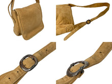 画像をギャラリービューアに読み込む, CHROME HEARTS クロムハーツ ムートン ソフトショルダーバッグ ダガージップ ベージュ シルバー925 美品 中古 4c071736