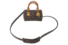 Load image into Gallery viewer, LOUIS VUITTON ルイヴィトン ミニスピーディ ハンドバッグ モノグラム M41534 PVC ブラウン ゴールド金具 良品 中古 4c071750