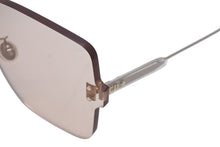Load image into Gallery viewer, 極美品 Christian Dior クリスチャンディオール リムレス サングラス FWMVC サイズ145 ブラウン ゴールド プラスチック 中古 4c071756