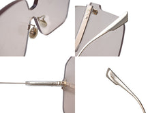 Load image into Gallery viewer, 極美品 Christian Dior クリスチャンディオール リムレス サングラス FWMVC サイズ145 ブラウン ゴールド プラスチック 中古 4c071756