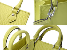 Load image into Gallery viewer, 極美品 LOUIS VUITTON ルイヴィトン プティット サックプラ 2WAYハンドバッグ M80169 エピ イエロー 中古 4c071759