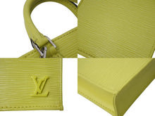 Load image into Gallery viewer, 極美品 LOUIS VUITTON ルイヴィトン プティット サックプラ 2WAYハンドバッグ M80169 エピ イエロー 中古 4c071759